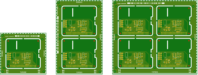 Examples of different panel configurations.