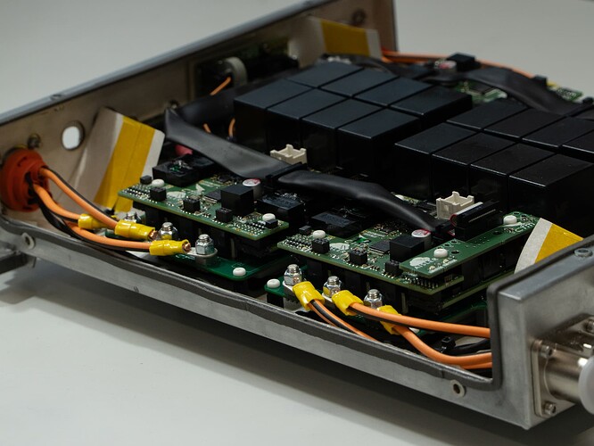 Self developed motor controllers