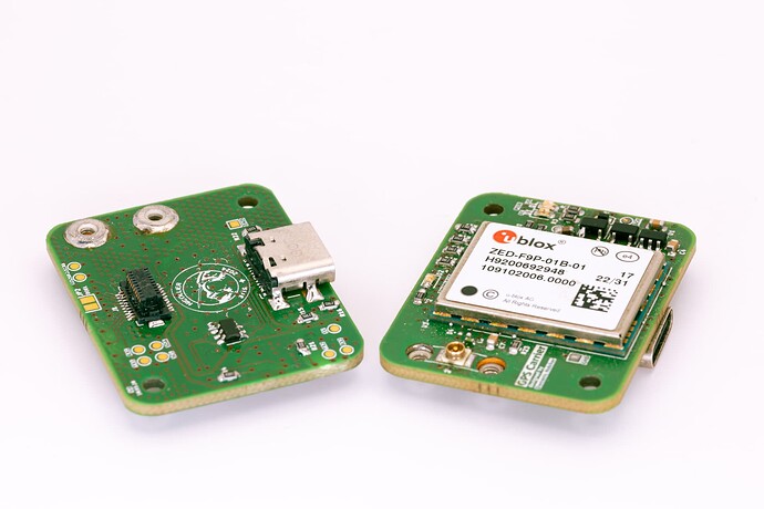 GPS daughterboard front and back