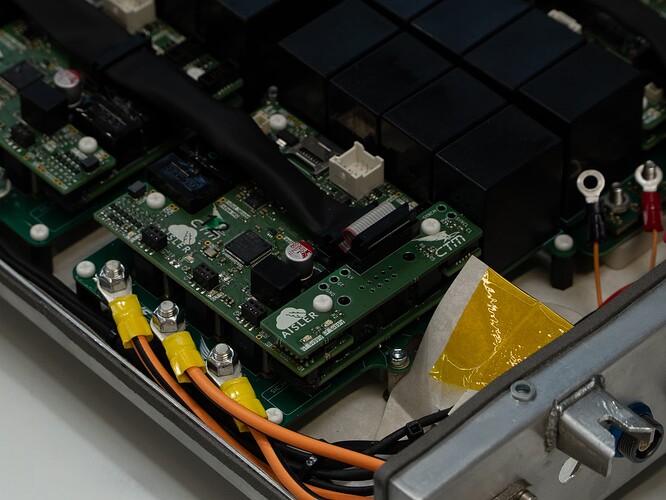 Self developed motor controllers