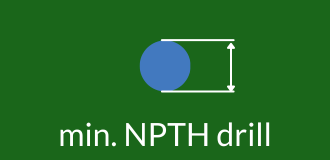 min. NPTH drill
