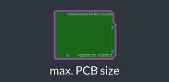 max pcb size
